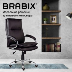 Кресло офисное BRABIX PREMIUM "Cuba EX-542", экокожа, черное, 532549 - фото 14
