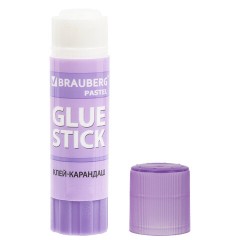 Клей-карандаш в пастельном корпусе BRAUBERG PASTEL, 15 г, PVP-основа, ассорти, 271249 - фото 7