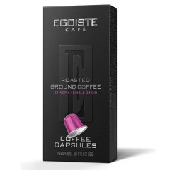 Кофе в капсулах EGOISTE "ETHIOPIA" для кофемашин Nespresso, 10 порций, арабика 100%, ФРАНЦИЯ, EG05012003 Кофе в капсулах EGOISTE "ETHIOPIA" для кофемашин Nespresso, 10 порций, арабика 100%, ФРАНЦИЯ, EG05012003 - фото 2