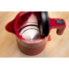 Чайник BOSCH TWK 2M164, 1,7 л, 2400 Вт, закрытый нагревательный элемент, пластик, красный - фото 4