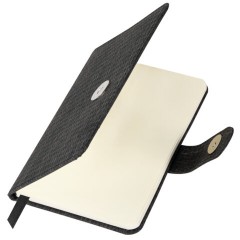 Еженедельник датированный 2026 МАЛЫЙ ФОРМАТ 95х155 мм, А6, BRAUBERG "Augustus", под кожу, черный, 117186 - фото 3