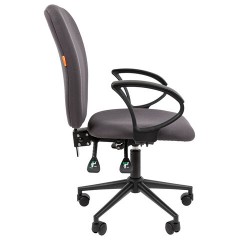 Кресло офисное Chairman CH 9801, пятилучие металл, ткань, серое, 7150936 Кресло офисное Chairman CH 9801, пятилучие металл, ткань, серое, 7150936 - фото 4