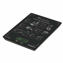 Весы кухонные SCARLETT SC-KS57P64, электронный дисплей, max вес 10 кг, тарокомпенсация, стекло - фото 2
