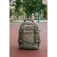 Рюкзак HEIKKI DESERTED (ХЕЙКИ) универсальный, 3 отделения, эргономичный, багажная лента, хаки, 47х33х17 см, 273877 Рюкзак HEIKKI DESERTED (ХЕЙКИ) универсальный, 3 отделения, эргономичный, багажная лента, хаки, 47х33х17 см, 273877 - фото 8
