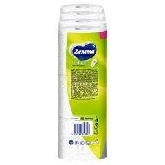 Бумага туалетная 3-слойная 12 рулонов (12х18 м), С АРОМАТОМ РОМАШКИ, ZEMMA/ZEWA Deluxe, 536131 - фото 5