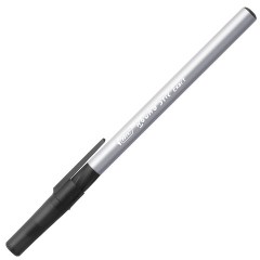 Ручки шариковые с грипом BIC "Round Stic Exact", НАБОР 4 шт./3 ЦВЕТА (синий, черный, красный), линия письма 0,28 мм, блистер, 932858 - фото 4