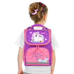 Ранец ПИФАГОР BASIC, 1 отделение, 3 кармана, эргономичная спинка, "Happy unicorn", 35х28х18 см, 271372 Ранец ПИФАГОР BASIC, 1 отделение, 3 кармана, эргономичная спинка, "Happy unicorn", 35х28х18 см, 271372 - фото 8