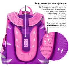 Ранец ЮНЛАНДИЯ EXTRA, с дополнительным объемом, "Dancing girl", 38х29х18 см, 270675 Ранец ЮНЛАНДИЯ EXTRA, с дополнительным объемом, "Dancing girl", 38х29х18 см, 270675 - фото 15