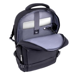 Рюкзак BRAUBERG FUNCTIONAL с отделением для ноутбука, 2 отделения, USB-порт, Solid, 46х31х15 см, 272575 Рюкзак BRAUBERG FUNCTIONAL с отделением для ноутбука, 2 отделения, USB-порт, Solid, 46х31х15 см, 272575 - фото 6