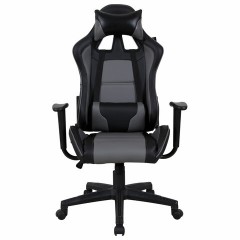 Кресло компьютерное BRABIX "GT Racer GM-100", две подушки, экокожа, черное/серое, 531926 Кресло компьютерное BRABIX "GT Racer GM-100", две подушки, экокожа, черное/серое, 531926 - фото 6