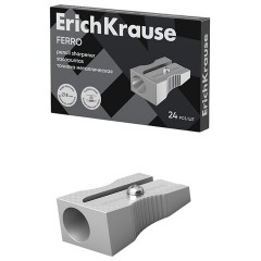 Точилка ERICH KRAUSE "Ferro", металлическая клиновидная, 7074 - фото 2