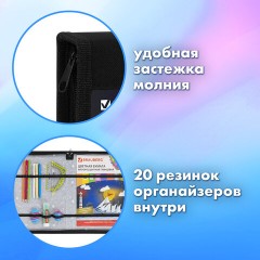 Папка на молнии BRAUBERG А4 с ручкой, с органайзером, 1 отделение, "Score goal", 273385 Папка на молнии BRAUBERG А4 с ручкой, с органайзером, 1 отделение, "Score goal", 273385 - фото 10