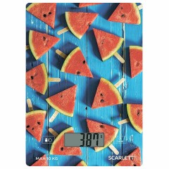 Весы кухонные SCARLETT SC-KS57P78, электронный дисплей, max вес 10 кг, тарокомпенсация, стекло Весы кухонные SCARLETT SC-KS57P78, электронный дисплей, max вес 10 кг, тарокомпенсация, стекло - фото 2