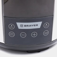 Мультиварка-скороварка BRAYER BR2400, 900 Вт, 5 л, 12 программ, серебро Мультиварка-скороварка BRAYER BR2400, 900 Вт, 5 л, 12 программ, серебро - фото 11
