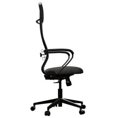 Кресло МЕТТА "ErgoLife" 10 B1-162K, пластик, синхромеханизм, ткань, темно-серое - фото 3