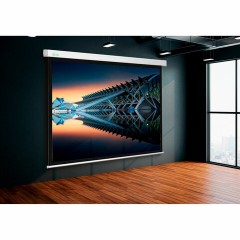 Экран Cactus Motoscreen CS-PSM-180x180, 180x180 см, 1:1, настенно-потолочный моторизованный, белый Экран Cactus Motoscreen CS-PSM-180x180, 180x180 см, 1:1, настенно-потолочный моторизованный, белый - фото 3