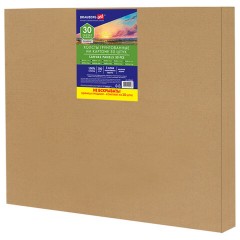 Холсты на картоне НАБОР 30 штук в коробе, хлопок, грунт, 280 г/м2, BRAUBERG ART CLASSIC, 192663 - фото 2