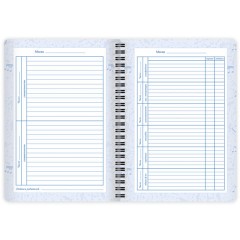 Дневник для музыкальной школы 48 листов, гребень, пластиковая обложка, картон, BRAUBERG, "МИКС", 107519 - фото 10