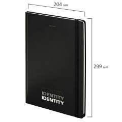Блокнот с резинкой в клетку 96 л., БОЛЬШОЙ ФОРМАТ А4 204х299 мм, BRAUBERG, "Identity", 115528 Блокнот с резинкой в клетку 96 л., БОЛЬШОЙ ФОРМАТ А4 204х299 мм, BRAUBERG, "Identity", 115528 - фото 2