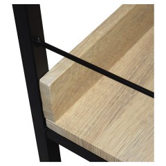 Стеллаж на металлокаркасе BRABIX "LOFT SH-003", 600х350х1500 мм, 5 полок, цвет дуб натуральный, 641236 - фото 11