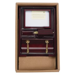 Набор подарочный настольный BESTAR "Apollon" из дерева, 7 предметов, цвет "красное дерево", 236353 - фото 2