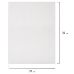 Холст на подрамнике BRAUBERG ART BASIC, 30х40 см, 280 г/м2, хлопок, мелкое зерно, грунт, 192666 - фото 8