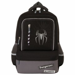 Рюкзак BRAUBERG STAR, 1 отделение, 5 карманов, "Spider", черный, 40х29х13 см, 229978 Рюкзак BRAUBERG STAR, 1 отделение, 5 карманов, "Spider", черный, 40х29х13 см, 229978 - фото 2