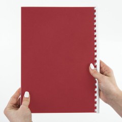 Обложки картонные для переплета, А4, КОМПЛЕКТ 100 шт., тиснение под кожу, 230 г/м2, красные, BRAUBERG, 530948 Обложки картонные для переплета, А4, КОМПЛЕКТ 100 шт., тиснение под кожу, 230 г/м2, красные, BRAUBERG, 530948 - фото 5