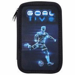 Пенал ПИФАГОР, 3 отделения, ламинированный картон, 19х11 см, "Goal", 271547 Пенал ПИФАГОР, 3 отделения, ламинированный картон, 19х11 см, "Goal", 271547 - фото 2