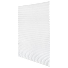 Жалюзи-плиссе, штора тканевая самоклеящаяся BRABIX, 90х180 см, СТАНДАРТ+, 80 г/м2, цвет белый, 1 шт., 700008