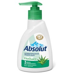 Мыло жидкое антибактериальное 250 мл ABSOLUT (Абсолют) "Алоэ", дозатор, не содержит триклозан, 5064, 5009, 5064 - фото 3