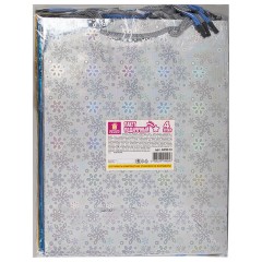 Пакет подарочный новогодний НАБОР 4 шт. 26x13x32 см (L), ГОЛОГРАФИЯ 3 цвета ЗОЛОТАЯ СКАЗКА, 609614 Пакет подарочный новогодний НАБОР 4 шт. 26x13x32 см (L), ГОЛОГРАФИЯ 3 цвета ЗОЛОТАЯ СКАЗКА, 609614 - фото 2