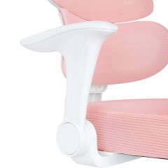 Кресло детское с поясничной поддержкой BRABIX KIDS "MG-225", сетка/ткань TW, розовое, 533316 - фото 11