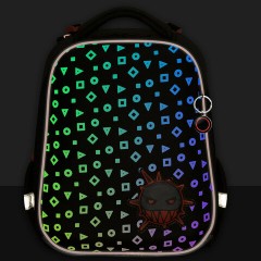 Ранец BRAUBERG LUMINOUS, 2 отделения, с брелоком, "Danger", СВЕТЯЩИЙСЯ РИСУНОК, 38х29х16 см, 272069 Ранец BRAUBERG LUMINOUS, 2 отделения, с брелоком, "Danger", СВЕТЯЩИЙСЯ РИСУНОК, 38х29х16 см, 272069 - фото 2