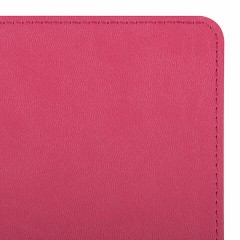 Бизнес-тетрадь на гребне А5 148x218 мм, BRAUBERG "Office PRO", под кожу, клетка, 80 л., розовая, 111042 - фото 6