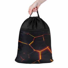 Мешок для обуви BRAUBERG БОЛЬШОЙ, с ручкой, карман на молнии, сетка, 49х41 см, "Keep out", 272405 Мешок для обуви BRAUBERG БОЛЬШОЙ, с ручкой, карман на молнии, сетка, 49х41 см, "Keep out", 272405 - фото 4