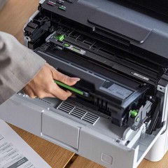 Принтер лазерный BROTHER HL-L5210DW, А4, 48 стр/мин, 50000 стр/мес, ДУПЛЕКС, Wi-Fi, сетевая карта - фото 6