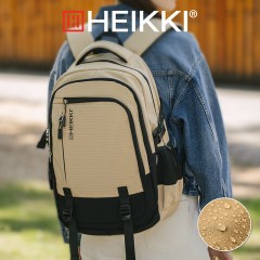 Рюкзак HEIKKI VALUABLE (ХЕЙКИ) универсальный, 2 отделения, отделение для ноутбука, бежевый, 48x33x19 см, 273870 - фото 16