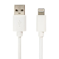 Кабель USB2.0 – Lightning, 1 м, SONNEN, медь, для передачи данных и зарядки, белый, 513559 Кабель USB2.0 – Lightning, 1 м, SONNEN, медь, для передачи данных и зарядки, белый, 513559 - фото 3