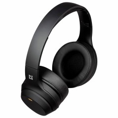 Наушники с микрофоном (гарнитура) DEFENDER FreeMotion B690, Bluetooth, беспроводные, черные, 63690 - фото 3