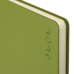 Ежедневник датированный 2026, А5, 138х213 мм, BRAUBERG "Essential", под кожу, держатель, зеленый, 117398 - фото 5