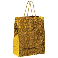 Пакет подарочный новогодний НАБОР 4 шт. 26x13x32 см (L), ГОЛОГРАФИЯ 3 цвета ЗОЛОТАЯ СКАЗКА, 609614 Пакет подарочный новогодний НАБОР 4 шт. 26x13x32 см (L), ГОЛОГРАФИЯ 3 цвета ЗОЛОТАЯ СКАЗКА, 609614 - фото 3