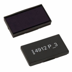 Подушка сменная 47х18 мм, синяя, для GRM 4912P3, Ideal 4912, TRODAT 4912, GRM Hummer 4912, 171000016 - фото 4