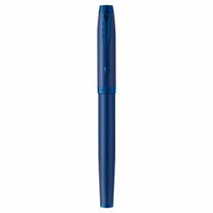 Ручка перьевая PARKER "IM Professionals Monochrome Blue", синий металлик, нержавеющая сталь, синяя, 2172964 Ручка перьевая PARKER "IM Professionals Monochrome Blue", синий металлик, нержавеющая сталь, синяя, 2172964 - фото 3