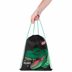 Мешок для обуви ПИФАГОР, 1 отделение, 42х34 см, "Dino roar", 272387 Мешок для обуви ПИФАГОР, 1 отделение, 42х34 см, "Dino roar", 272387 - фото 4