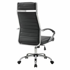 Кресло офисное BRABIX "Style EX-528", экокожа, хром, черное, 531947 Кресло офисное BRABIX "Style EX-528", экокожа, хром, черное, 531947 - фото 5