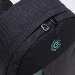 Рюкзак GRIZZLY школьный, укрепленная спинка, 1 отделение, для девочек, BLACK/MINT, 37,5х24х12 см, RXL-327-3/2 Рюкзак GRIZZLY школьный, укрепленная спинка, 1 отделение, для девочек, BLACK/MINT, 37,5х24х12 см, RXL-327-3/2 - фото 8