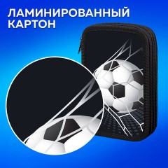 Пенал ПИФАГОР, 3 отделения, ламинированный картон, 19х11 см, "Ball kick", 272253 Пенал ПИФАГОР, 3 отделения, ламинированный картон, 19х11 см, "Ball kick", 272253 - фото 10