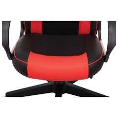 Кресло компьютерное BRABIX "Game GM-017", экокожа/ткань, черное/красное, 532642, GM-017_532642 Кресло компьютерное BRABIX "Game GM-017", экокожа/ткань, черное/красное, 532642, GM-017_532642 - фото 7