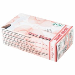 Перчатки латексные смотровые SFM Grip-Surface Германия, 50 пар (100 штук), размер S (малый) Перчатки латексные смотровые SFM Grip-Surface Германия, 50 пар (100 штук), размер S (малый) - фото 7